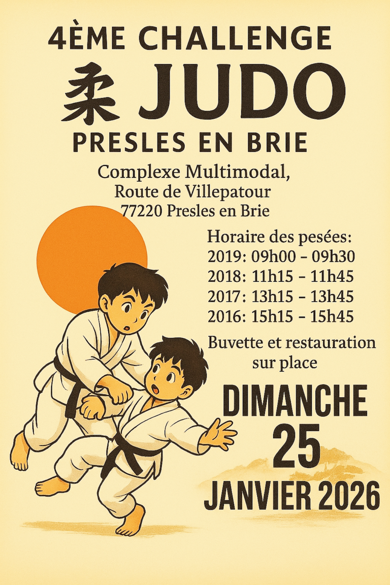 4ème Challenge de JUDO